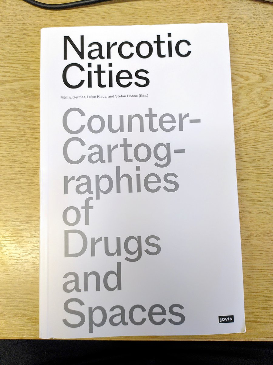 Everything is terrible, but this looks great and was a joy to be part of, thanks @melina_germes @LuiseKlau and Stefan Höhne. Also brilliant to see my library has access online. Recommended for #drinkingstudies/ intoxication/ cartography people & anyone who likes creative research