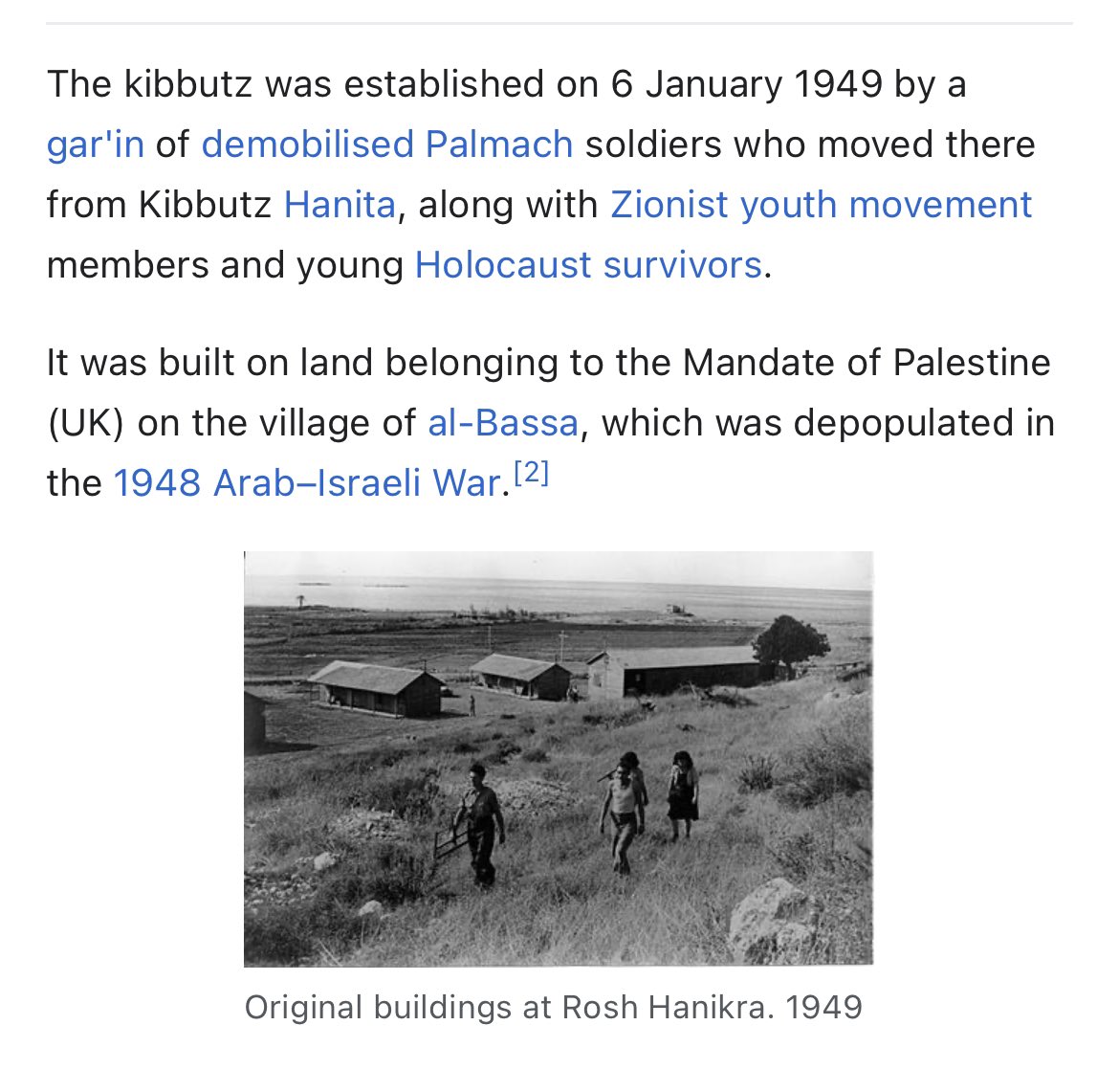 ThatsPeter's tweet photo. كنت عم بعمل جولة ع غوغل مابس ع حدود لبنان وفلسطين، وقلت خليني شارك بعض المنطق الحدودية الفلسطينية اللي تهجّرت واستُبدلت بمستوطنات اسرائيلي. 
١- البصّة - تعمّرت عليها مستوطنة روش هانيكرا https://t.co/HEGD0dSee1