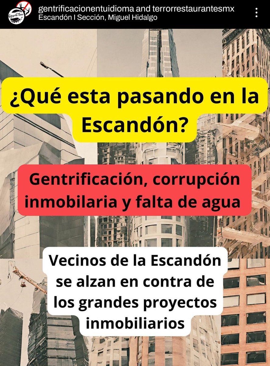 TerrorRestMX's tweet photo. @Milenio @mauriciotabe @pedrogamboamr ¿Qué esta pasando en la Escandón?

@mauriciotabe @AlcaldiaMHmx @MHGOByJ https://t.co/0ZUyiTG5L6