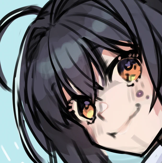 セイバーかわいくて描いてる 