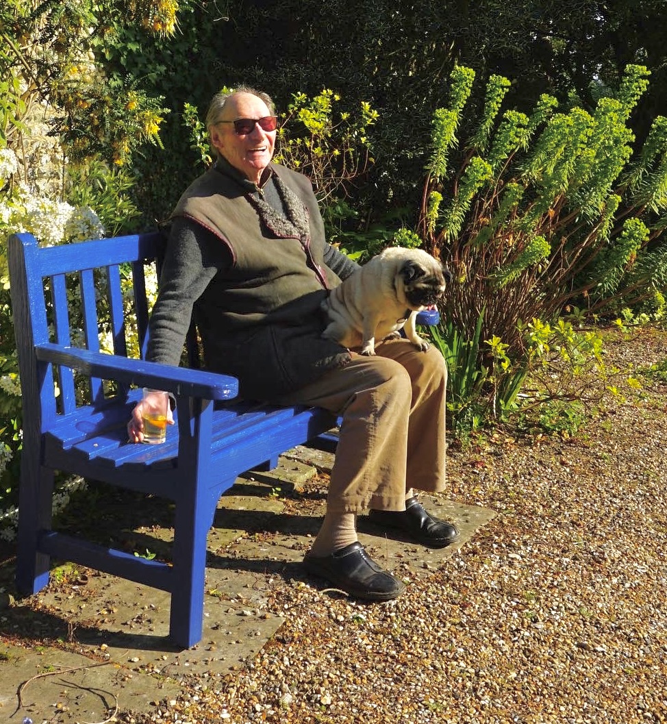 Today would have been John Brookes’ 90th so we raise a glass of whisky.  His fav,  Famous Grouse, was poured w a splash when ‘the sun was over the yard arm’. Join us in a toast w/ a wee dram &amp; perhaps, share it in a post. To John, our friend, mentor, &amp; colleague.  Happy birthday!