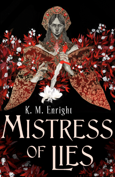 Feast your eyes on the cover for MISTRESS OF LIES! I can't wait to introduce you to my mean, mean girl and her bloody story of power and intrigue, as well as the two great loves of her life. This gorgeous cover features art by @megaheroboy and design by Ella Garrett.