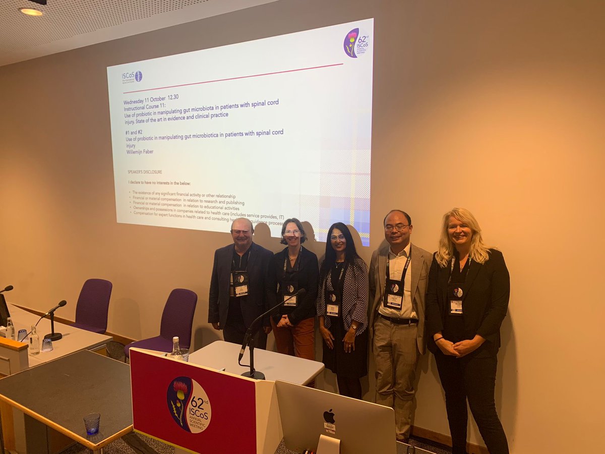 Willemijn Faber (@willemijnfab) on Twitter photo Just finished our workshop on probiotic use in neurogenic bowel patients. Diversity of microbiota seems to be lower, probiotic might be helpfull. Faecal transplant is helpful in clostridium infections. <a href="/ISCoSmeetings/">ISCoS Meetings</a> #ISCoS2024 <a href="/ISCoS_Nutrition/">ISCoS Nutrition SIG</a> <a href="/SamfordWong/">S Wong</a> <a href="/JannekeStolwijk/">Janneke Stolwijk</a> Just finished our workshop on probiotic use in neurogenic bowel patients. Diversity of microbiota seems to be lower, probiotic might be helpfull. Faecal transplant is helpful in clostridium infections. <a href="/ISCoSmeetings/">ISCoS Meetings</a> #ISCoS2024 <a href="/ISCoS_Nutrition/">ISCoS Nutrition SIG</a> <a href="/SamfordWong/">S Wong</a> <a href="/JannekeStolwijk/">Janneke Stolwijk</a>