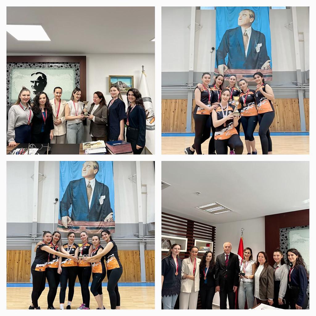 Cumhuriyetimizin 100. yılı dolayısıyla düzenlenen Kamu Sporları Oyunlarında Müdürlüğümüzü temsil eden Kadın Voleybol takımında oynayan personelimizi kendi alanlarında 3. olmalarından ötürü tebrik ediyoruz.
<a href="/TC_icisleri/">T.C. İçişleri Bakanlığı</a> <a href="/TCNufus/">Nüfus ve Vatandaşlık İşleri Genel Müdürlüğü</a> <a href="/AliYerlikaya/">Ali Yerlikaya</a> <a href="/av_mehmetsaglam/">Mehmet Sağlam</a> <a href="/turanbulent/">Bülent TURAN</a>