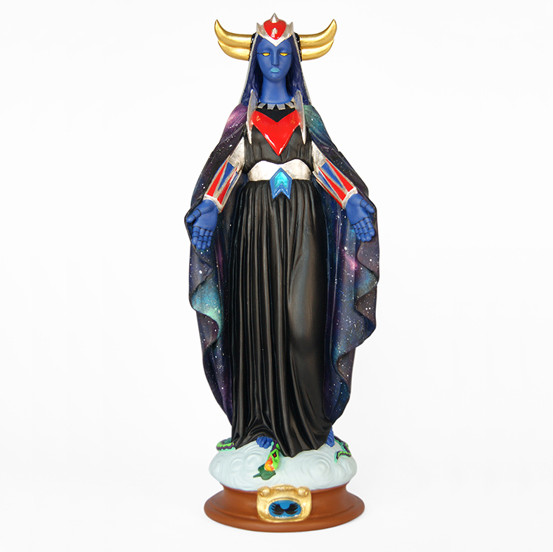 SoasCham's tweet photo. GoldoMary, déesse d'une civilisation perdue. Pièce unique, 41 cm, visible jusqu'au 28 octobre à la @AlbaneGalerie. Déja vendue! https://t.co/Vk25xzm7AR