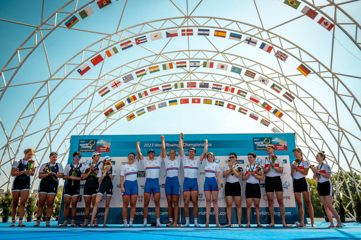 PangCollOPs's tweet photo. 🚣‍♀️ Last month #OldPangbournian Frankie Allen won gold and achieved back-to-back world championships, in a very tough race with USA and Germany pushing GB all the way to the finishing line in Belgrade, Serbia.

Congratulations, Frankie! 👏 #PangCollRowing #PangCollIndustry https://t.co/w6XUPVgKoY