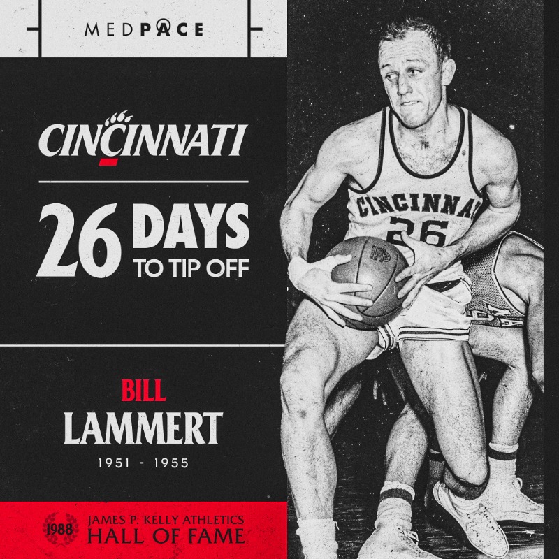 GoBearcatsMBB's tweet photo. The Bearcats return in 2️⃣6️⃣ days.

#Bearcats | @WorkAtMedpace