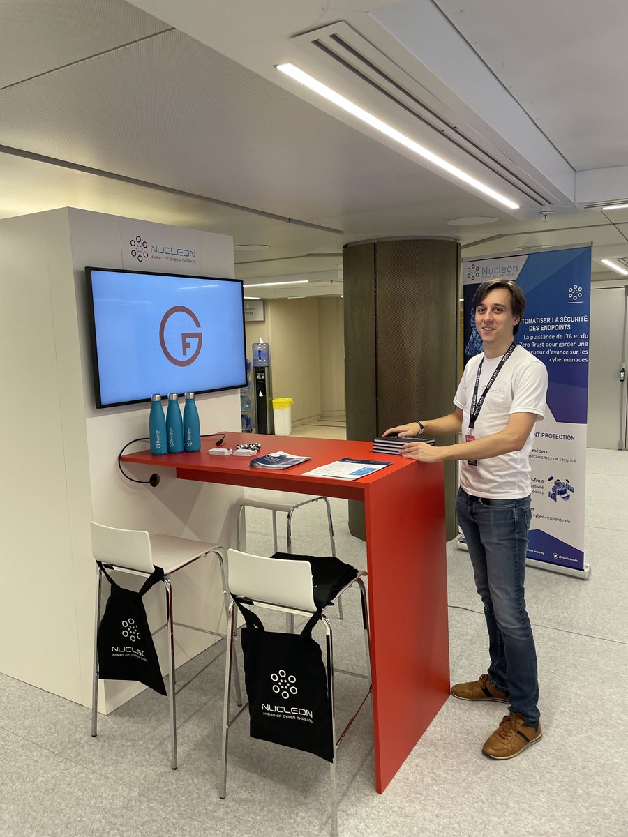 NucleonSec's tweet photo. 🚀 On y est ! Venez rencontrer l'équipe @NucleonSec au village Startup - Forum 0 à @Les_Assises de Monaco 2023 🇲🇨 

#LesAssisesMonaco #CyberSecurity 📣🔒 https://t.co/Y9ZVUMCnyx