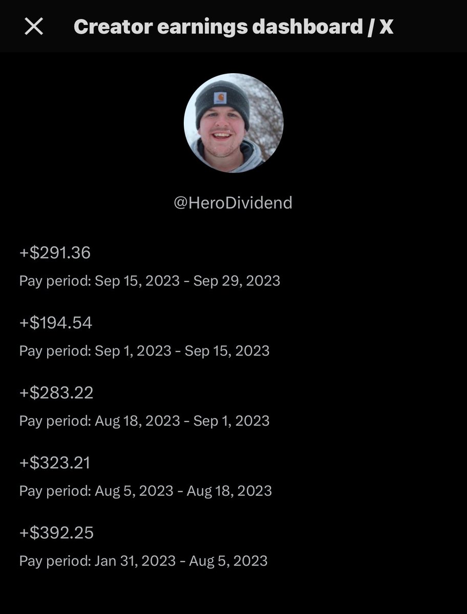 Dividend Hero tweet media