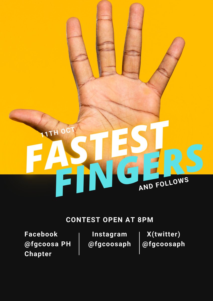 fgcoosaph's tweet photo. It's back, it's bigger, it's better
#fastestfinger #usosa #fgcoosaph #unityschools https://t.co/zF6ZKXop6n