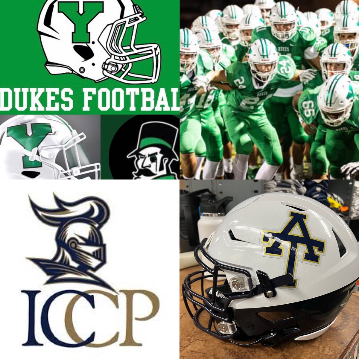 CoachRybs's tweet photo. Coach Ryb’s Big 3 on the road
IHSA Football Week 8
York @ Lyons (Sat)
Addison Trail @ Leyden (Thr)
IC @ De La Salle
@YorkDukesFB #MonocleNation @ATBlazerFB #BuckyNation @ICCPFootball #GoKnights
#IHSAFootball #PrepFB
#FridayNightLights https://t.co/4gV2bWI3ie