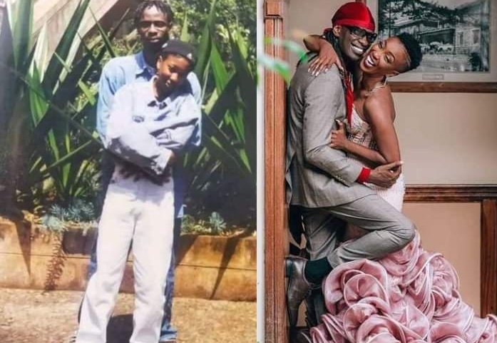 Kijanayaaa's tweet photo. @omwambaKE I try to evade Bahati's shenanigans but people on this TL just bring up his latest clout chasing theatrics and now I have to see it. Why can't Kenyan celebs emulate the marriage of someone like Wahu Kagwi and Nameless https://t.co/Po2SF4dzmq