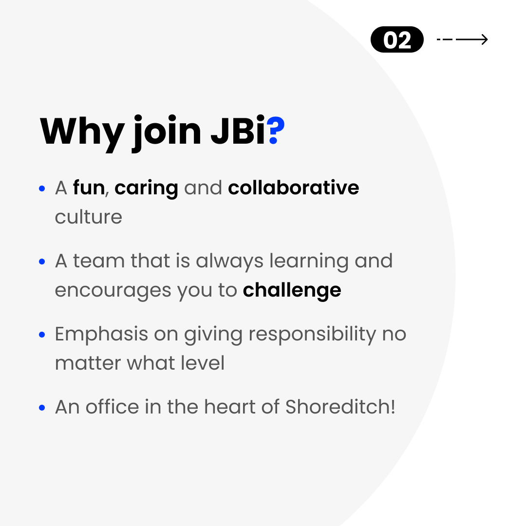 JBi_Digital's tweet photo. New opportunities at @JBi_Digital! 😎

We’re looking for Digital Project Managers to join our award-winning team.

If you're looking to take your next step in digital, click the link below to find out more! 👇

https://t.co/hkiblnLFa8 

#DigitalAgency #Team #London #JBiDigital https://t.co/uJkeMPHPAb