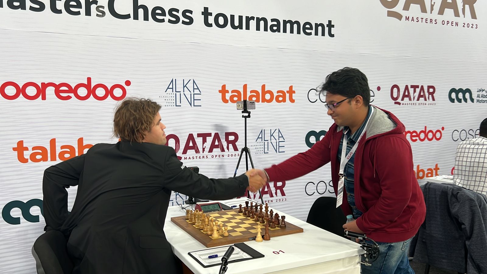 Hikaru Nakamura has joined Magnus Carlsen in the Qatar Masters 2023