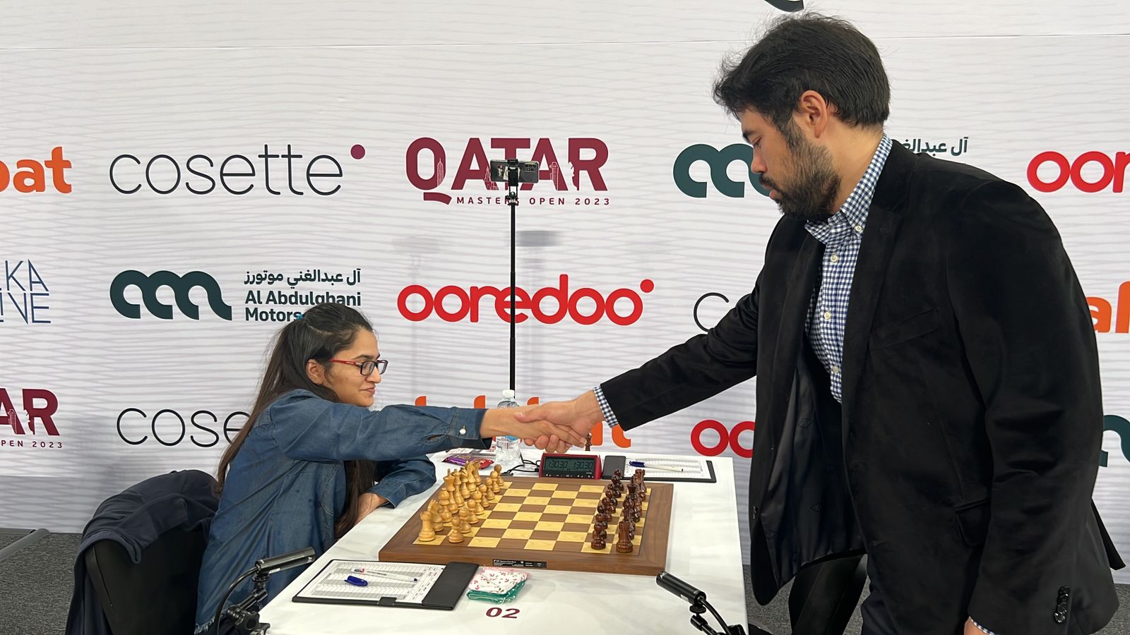 The Star-Studded Entry of the Qatar Masters 2023 feat. Magnus, Hikaru,  Anish, Gukesh  One of the biggest chess tournaments of the year, the Qatar Masters  2023 starts today at the Lusail