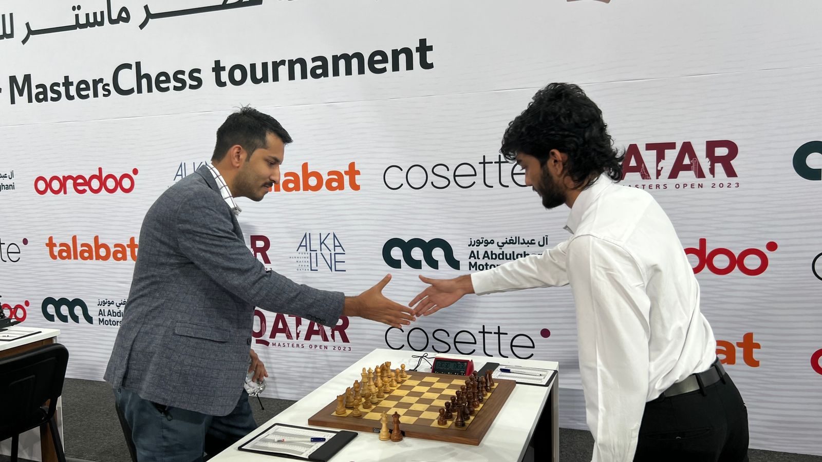 ChessBase India on X: The Qatar Chess Masters Open 2023 is underway! The  first round is going on right now. With the likes of Magnus Carlsen, Hikaru  Nakamura, Anish Giri, Gukesh, Arjun