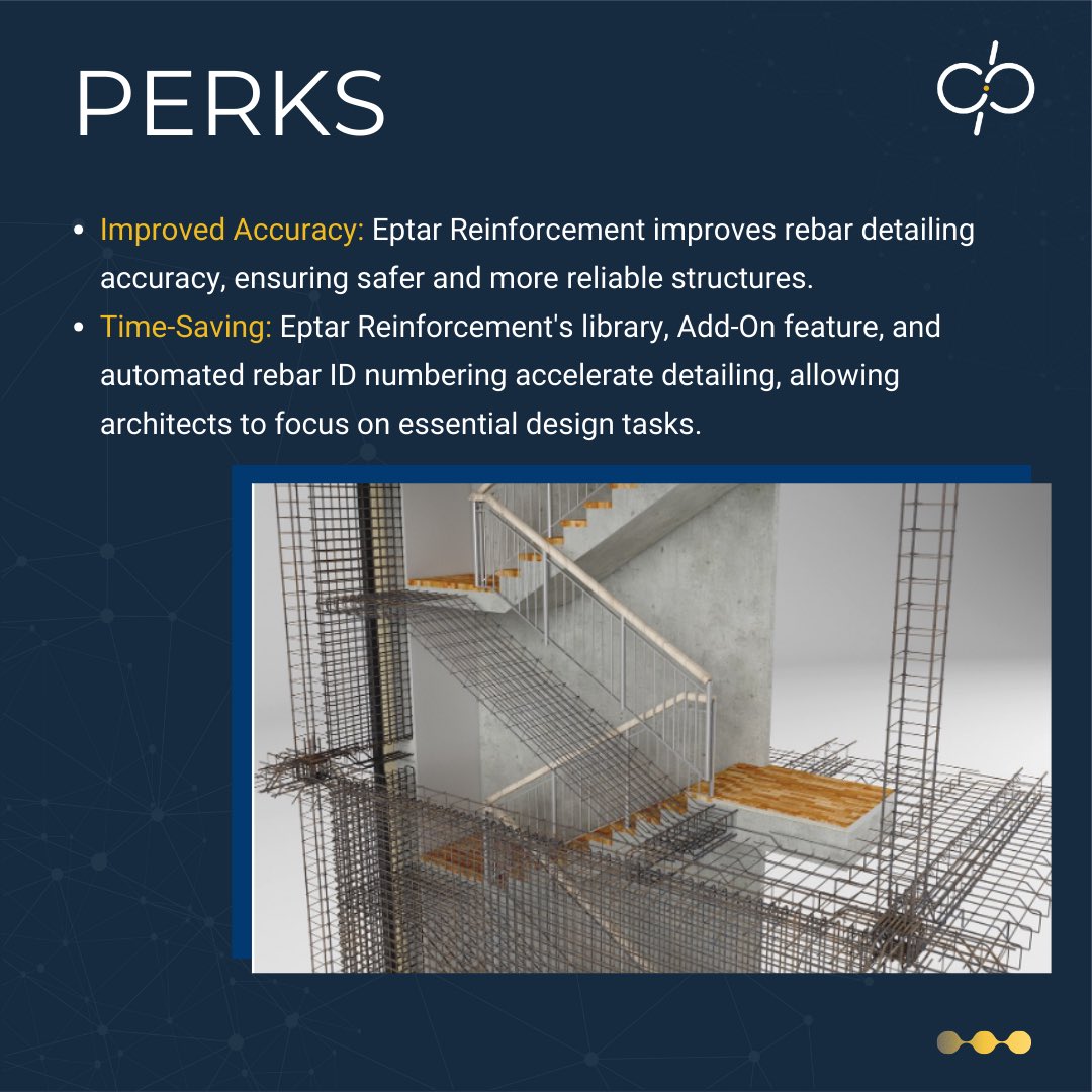 dimensionplus1's tweet image. Eptar Reinforcement: Revolutionising Collaboration between Architects &amp;amp; Civil Engineers to make their work more seamless and efficient.
#archicad #bim #dimensionplus #discoverbim #bestdesign #option #archicad27 #DDScad #BIMcloud #BIMX #updates #benefits #BIMjourneny #professional