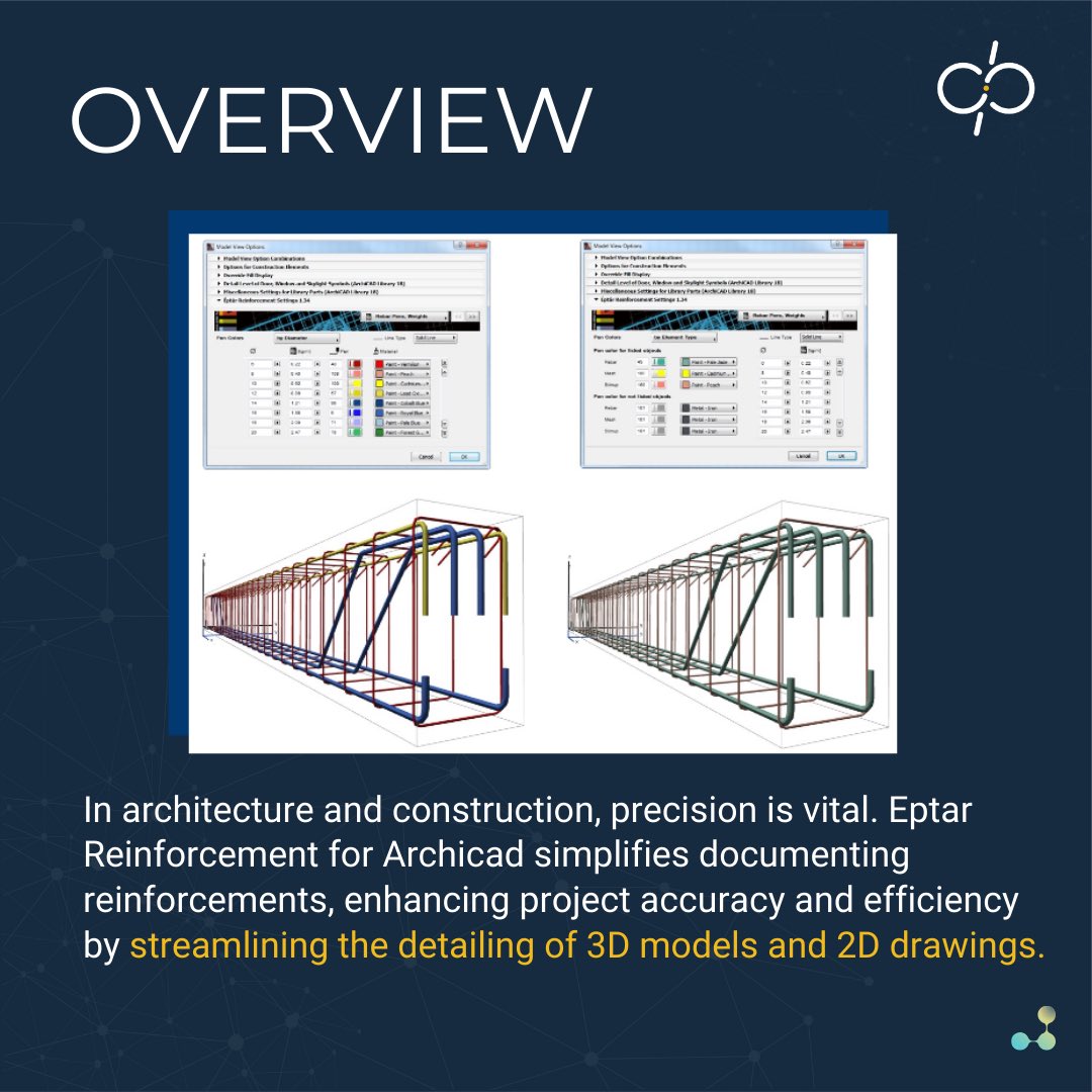 dimensionplus1's tweet image. Eptar Reinforcement: Revolutionising Collaboration between Architects &amp;amp; Civil Engineers to make their work more seamless and efficient.
#archicad #bim #dimensionplus #discoverbim #bestdesign #option #archicad27 #DDScad #BIMcloud #BIMX #updates #benefits #BIMjourneny #professional