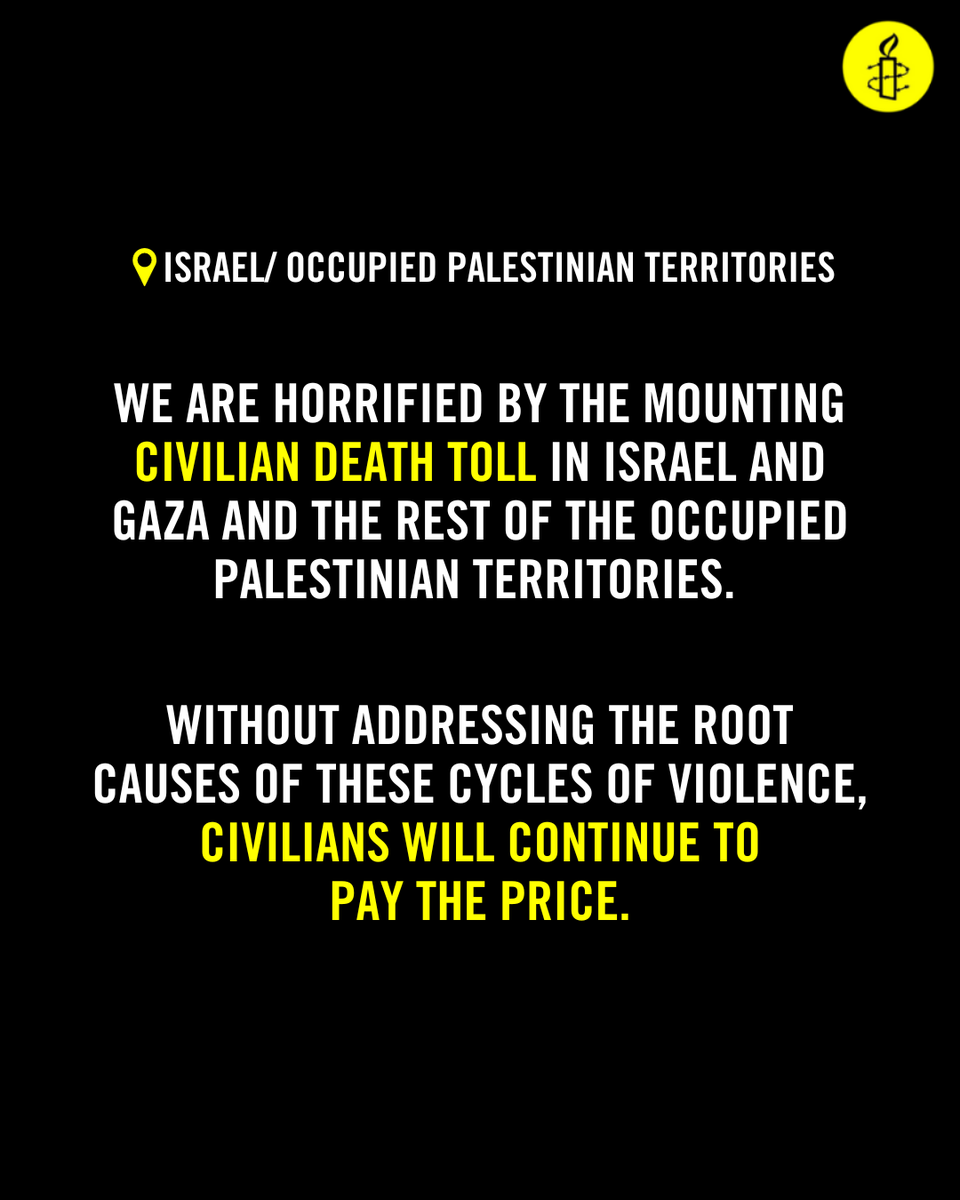 Amnesty International tweet media