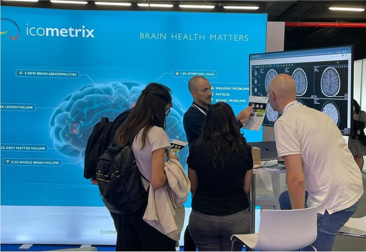 icometrix's tweet photo. Visiting #MSMilan2023? Drop by our booth #D01; say ๐& get the latest insights on our digital MS care management platform, the #icompanion Finger Dexterity Test , and #CogMS real-world study. Ask for a demo! @larscosters, @AnTanghe, @Sil_CatSolarz & @annemie_ribbens are ready! https://t.co/nDnKXLwSOn