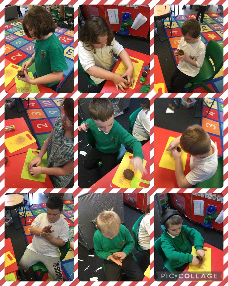 AbbeysL2's tweet image. In Art this afternoon we have used clay to make pinch pot tealight holders as part of our #developphase. We cannot wait to show parents next week and paint them with our grown ups as part of #expressphase 🕯
