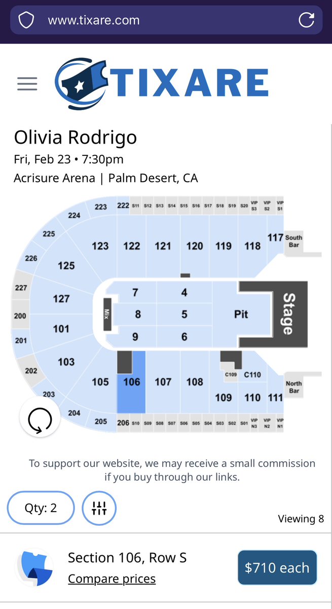 tixaredeals's tweet photo. 🚨 NEW FEATURE ALERT 🚨 

Interactive maps are now available on Tixare! 

Users can now easily click on the section(s) they’d like to sit in and we’ll provide a listing of the best prices for the seats you want!

Read more about our new feature: https://t.co/KYB16qDlXw

#CompareWithTixare #NFL #NBA #NHL #Concerts #MLB #NewFeature