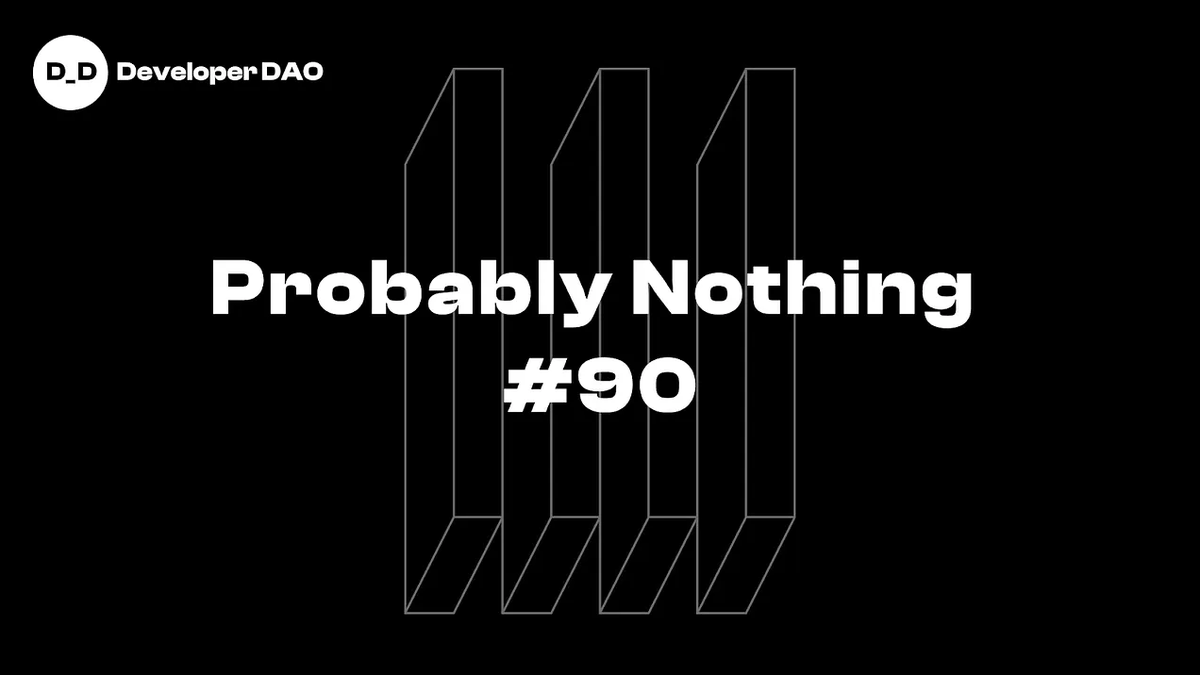 Developer DAO (🧱, 🚀) tweet media