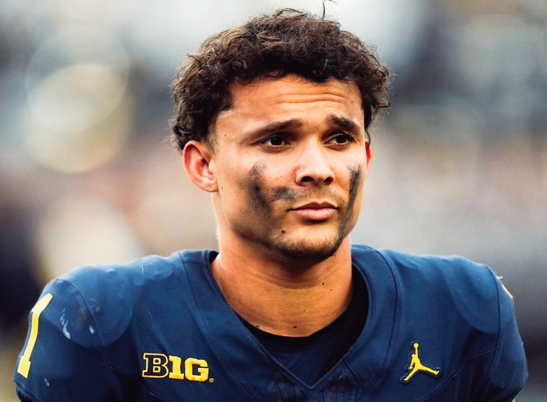 PFF_College's tweet photo. Highest graded WR vs single coverage this season:

〽️ Roman Wilson: 95.7 https://t.co/WnNjWla9l3