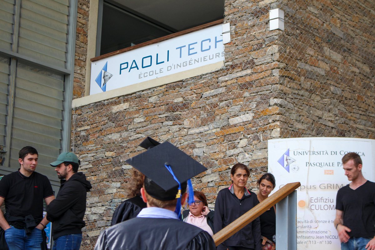 Ouverture d’une nouvelle spécialité d’Ingénieur Agronome à l’#UnivCorse accréditée par la Commission des Titres d’Ingénieurs !

Une nouvelle réussite pour l'école d'Ingénieurs Paoli Tech !

▶ Lire le communiqué de presse : universita.corsica/wp-content/upl…