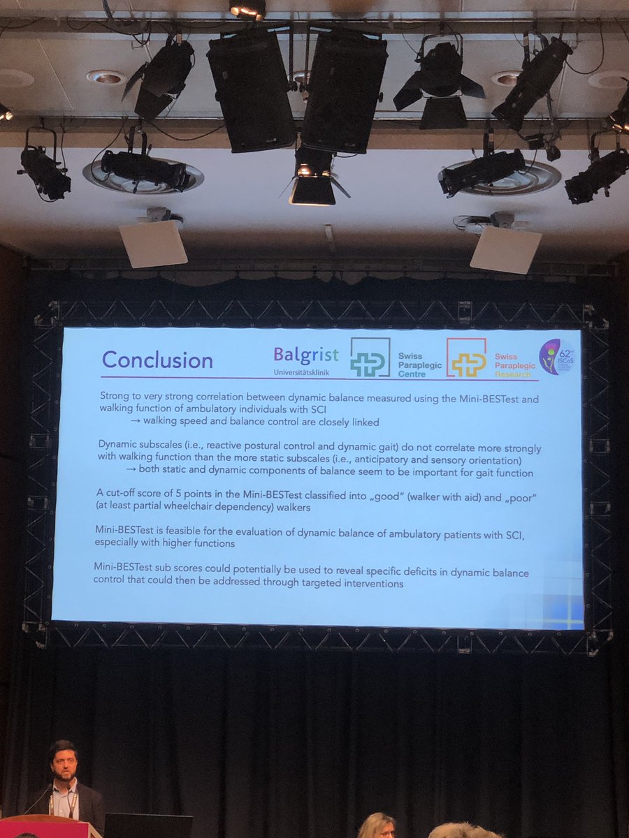 inge_eriks's tweet photo. Did you know that about 30% of persons are Walking? The Mini-BEST was tested in a clinical setting by Mario Widmer of the swiss @paraplegiker Center and rsults presented @ISCoSmeetings https://t.co/KUPGSW5i1S