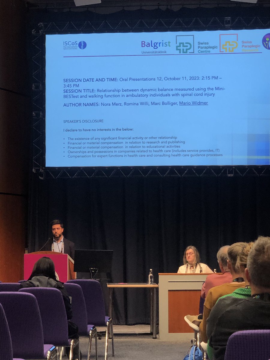 inge_eriks's tweet photo. Did you know that about 30% of persons are Walking? The Mini-BEST was tested in a clinical setting by Mario Widmer of the swiss @paraplegiker Center and rsults presented @ISCoSmeetings https://t.co/KUPGSW5i1S