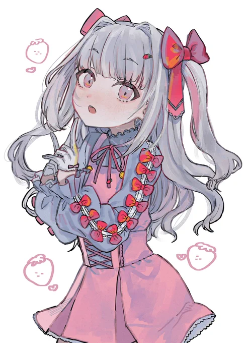 #京都芸術大学イラストディープブリザード先生のお線画塗りました!kawaii 