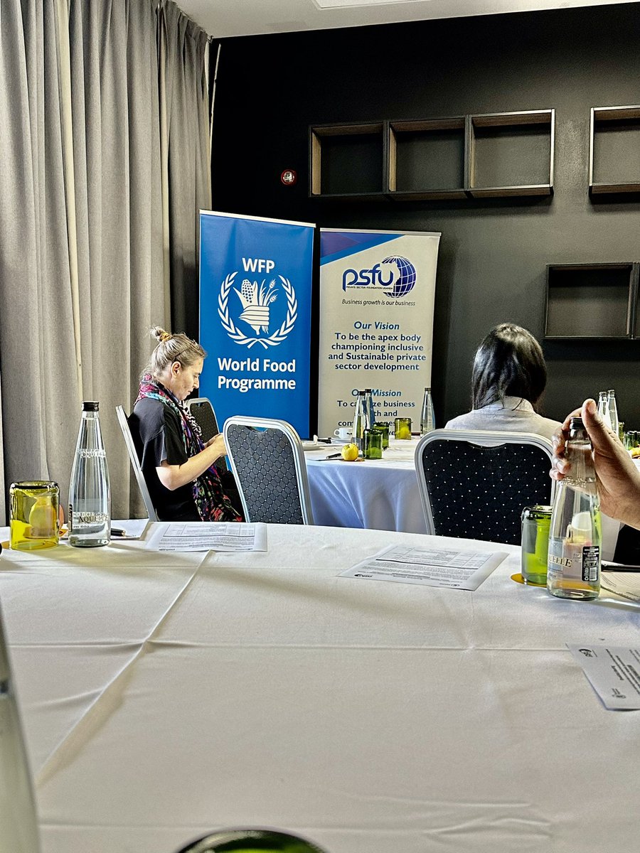 karpolax's tweet photo. 🌍 Had a fantastic morning at the private sector Breakfast Meeting hosted by World Food Programme Exploring partnerships to combat food insecurity and climate change in Uganda is crucial. Grateful for the opportunity to be part of this important conversation. 💪🌱 #FoodSecurity https://t.co/4IiYW1B9rm