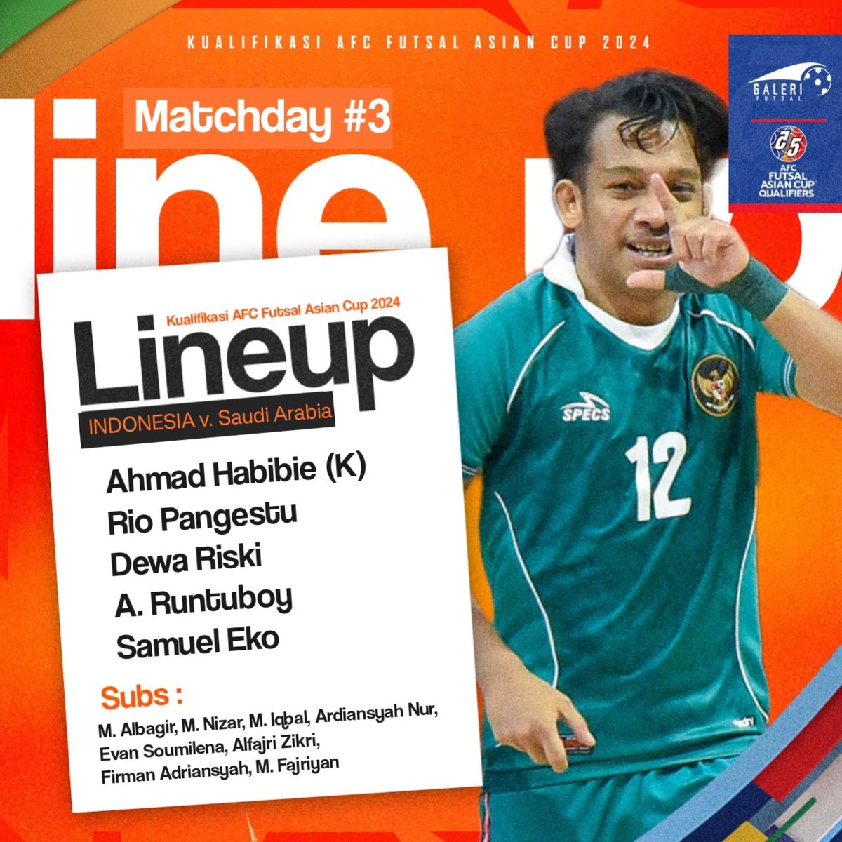 STARTING UDAH KELUAR NIH🔥🔥🔥🔥

PREDIKSI ? 

#GaleriFutsal #ACFutsal2024