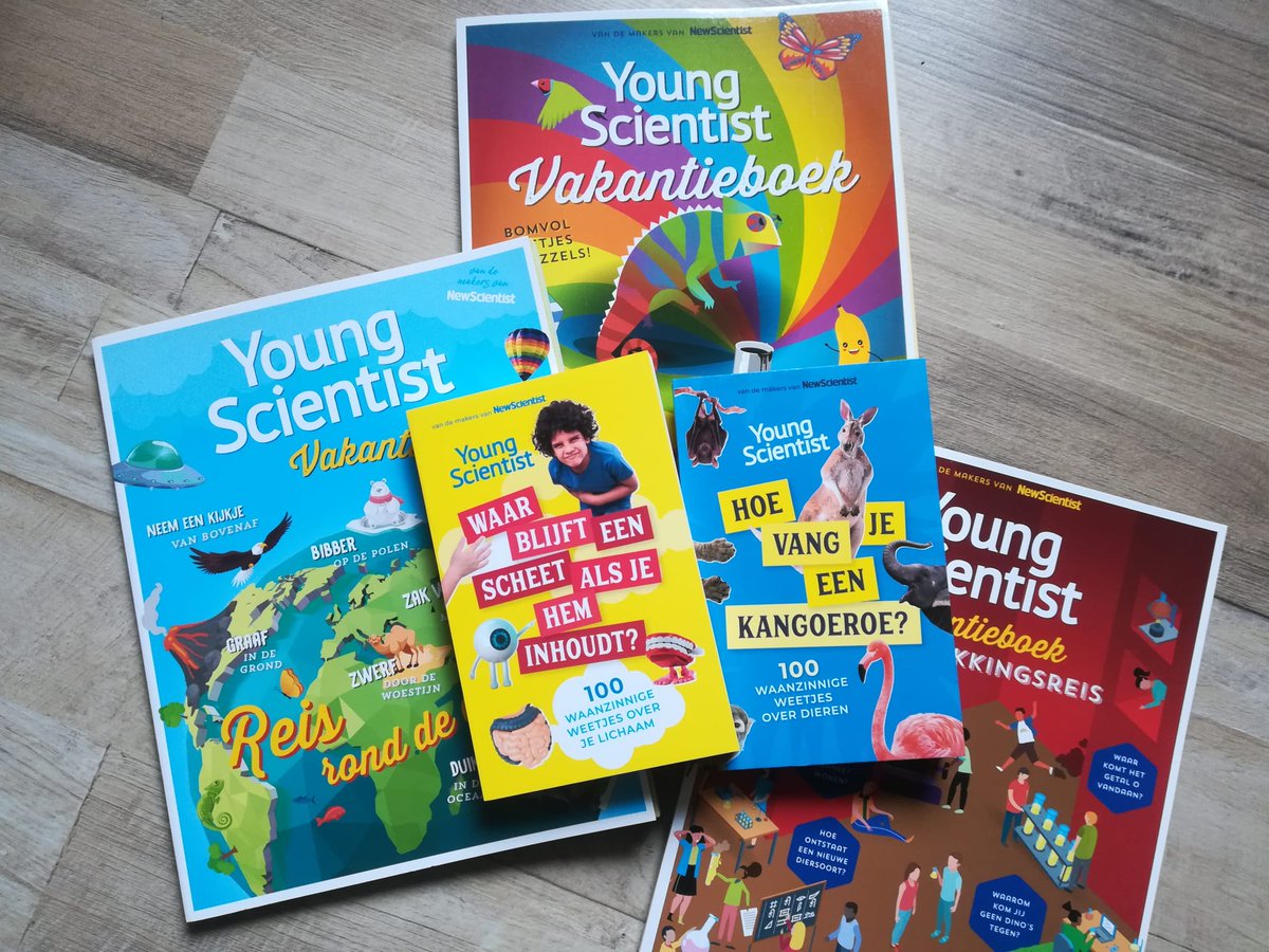 Reminder: Aanstaande zondag organiseren we een Young Scientist-middag bij Boekhandel Scheltema in Amsterdam. Er zijn twee sessies om 14:00 uur en 16:00 uur met een quiz en leuke interactieve experimentjes. Kom langs met de hele familie! Aanmelden is niet nodig.