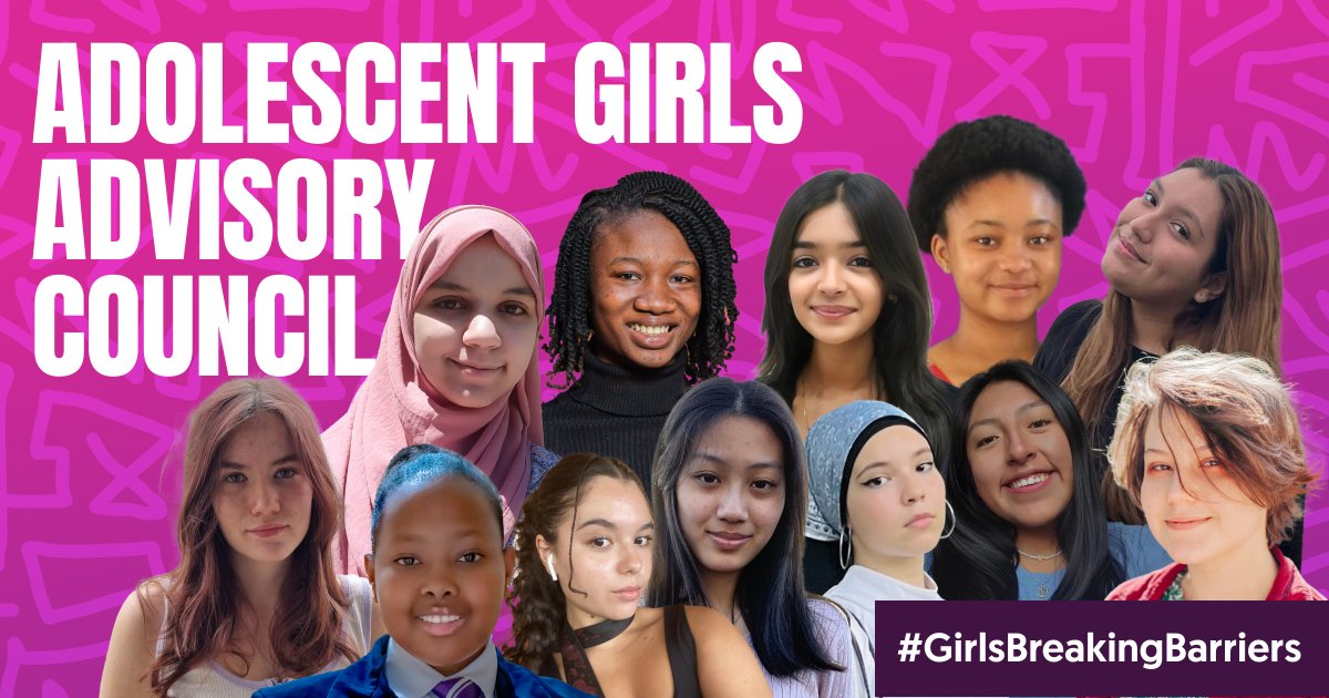 Today is #InternationalDayOfTheGirl & we hope you will give a big hello to the new Adolescent Girls Advisory Council. Meet the 12 girls who will be making key strategic decisions about how to redistribute funds & other resources. #GirlsBreakingBarriers 1/4 bit.ly/GFW-AGAC