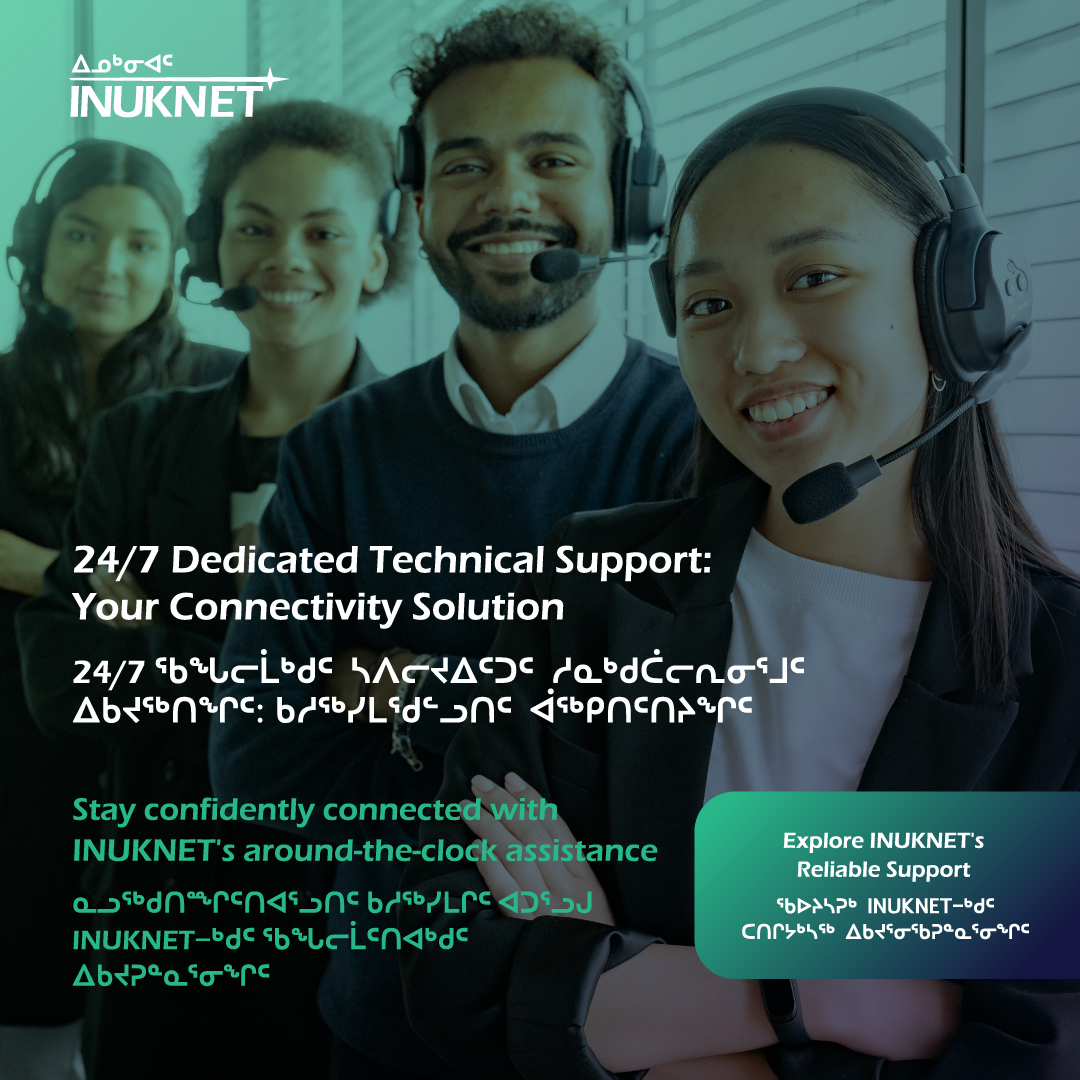 inuknet's tweet image. Experience uninterrupted connectivity with InukNET&apos;s 24/7 dedicated technical support. We&apos;re here for you, anytime, anywhere. Visit our website for more information: InukNET.ca #TechnicalSupport #InukNET #Connectivity