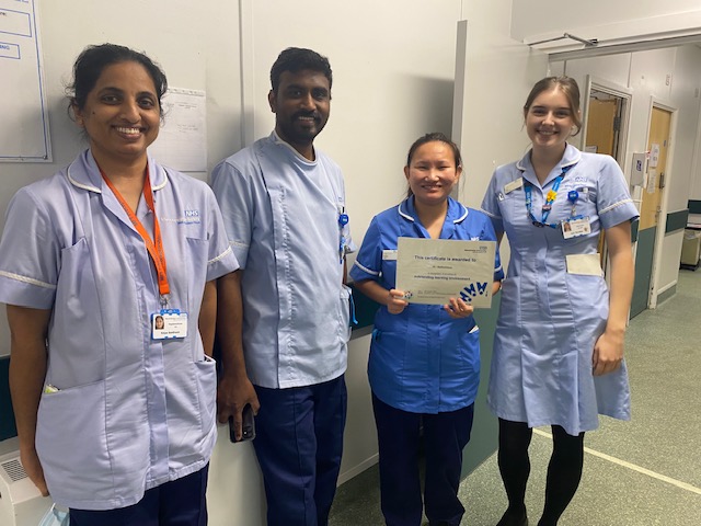 Huge congratulations to Ward F4 Wythenshawe for providing an outstanding learning environment 🎉🎊 An MMU BSc Nursing learner said F4 was incredible, all staff were supportive, friendly and willing to teach 🌟👏 @F4Surgical_Spx @MMUPBLTutors @nursingsocmmu @mftchiefnurse @MFTnhs