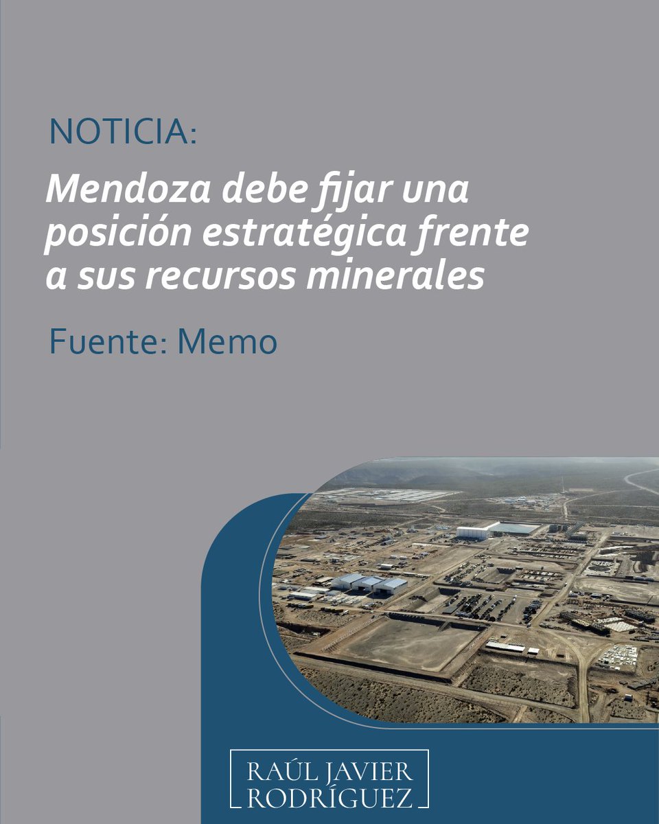 Mendoza podría beneficiarse de la minería si se establecen políticas adecuadas y se promueve la inversión responsable en el sector.