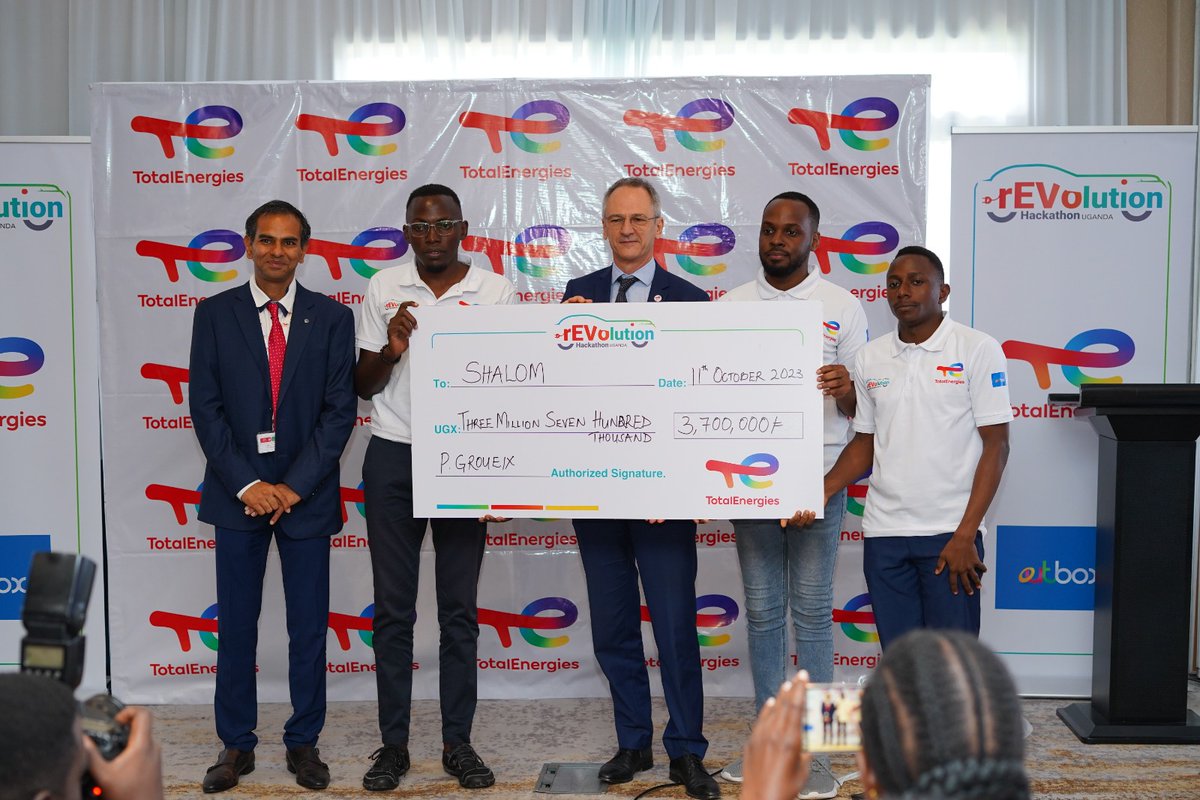 After months of intense planning and execution, today marked the conclusion of the #TotalEnergiesEPUganda  #TErEVolutionUG #Hackathon!! 

Congratulations to all the winners!!!

totalenergies.ug/innovative-art…