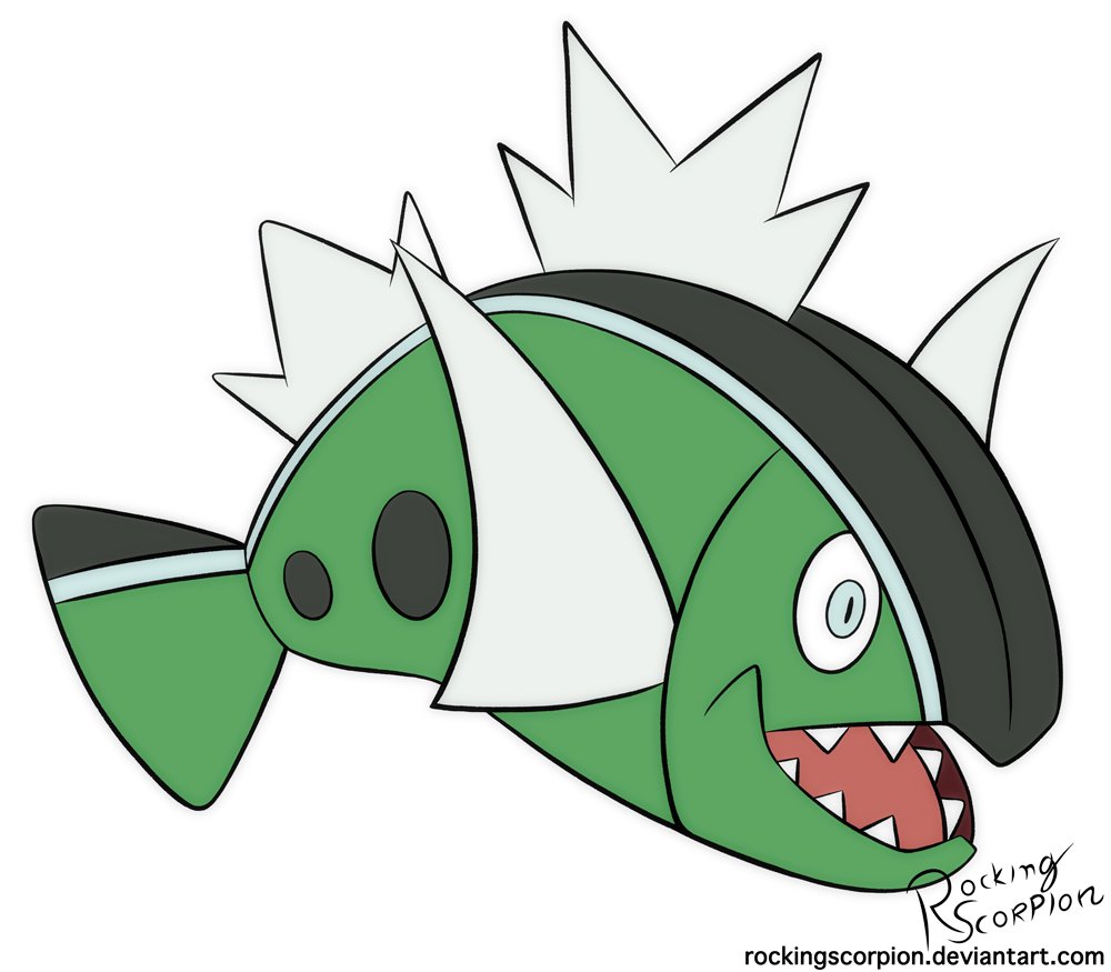 RockingScorpion's tweet photo. Little funfact bout these. Back in the gen5 days, they couldn't be traded without a nickname in Germany, cause the german name triggered the swear filter.

Barschuft. Barsch is the fish species name but it  contains "Arsch" which means, well, ass. 

Ahh gen5..good old times, lol. https://t.co/6ixIPtKwlO