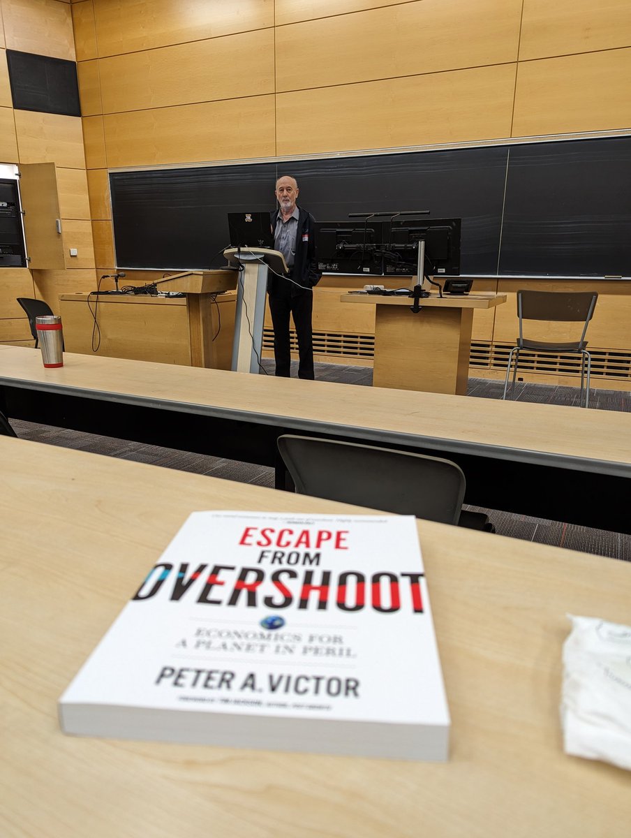 Lovely tribute to Herman Daly and @SteadyStateEcon by Peter Victor @CANSEE_org @YorkUEUC @GundInstitute @ISEEORG @EE4ALL @WEAll_Alliance