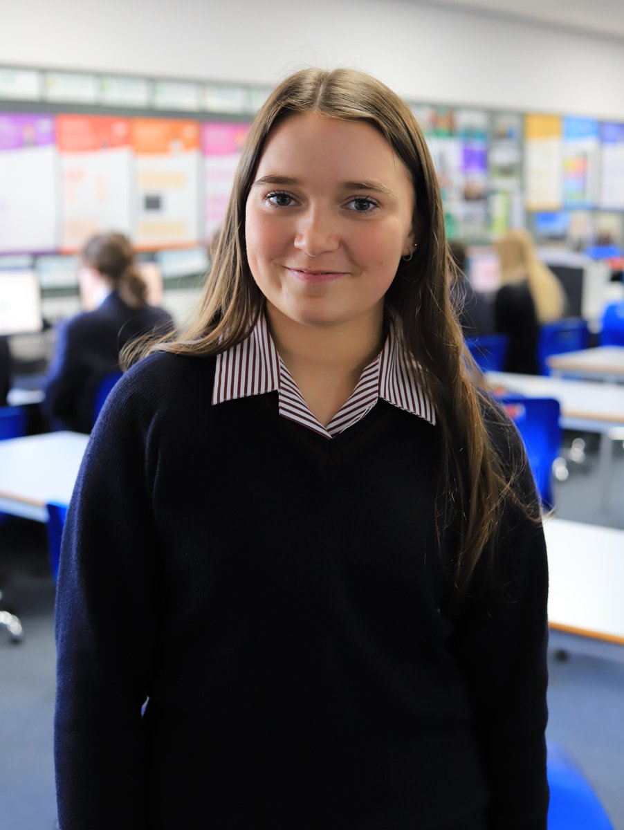 WHS_Computing's tweet image. Ella in Year 14 Digital Technology completed the @NCSC #CyberFirst residential in @QUBelfast recently. Well done!