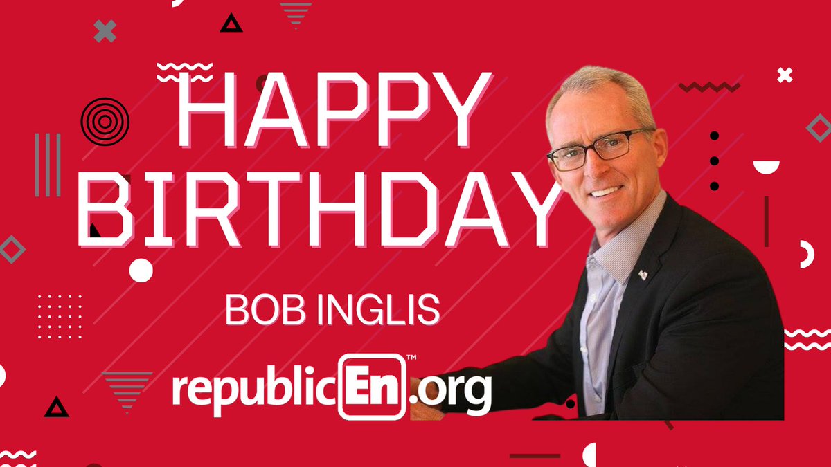republicEn's tweet photo. Join us in wishing republicEn's fearless #EcoRight leader, Bob Inglis, the best of birthdays! @bobinglis https://t.co/ApajqU7ZdP