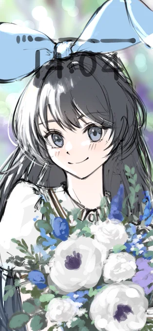 wip… スマホのホーム画面作りたいなって #イラスト