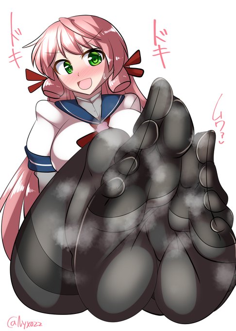 「う～…工廠の中って…結構蒸れるんですよね…///」 
 ムレムレ黒タイツ明石さん(ˇωˇ)
連続1314日目 
#艦これ版真剣お絵描き60分一本勝負_20231011 
#艦これ版深夜の真剣お絵描き60分一本勝負 
#めび環んどろ #10000日チャレンジ 