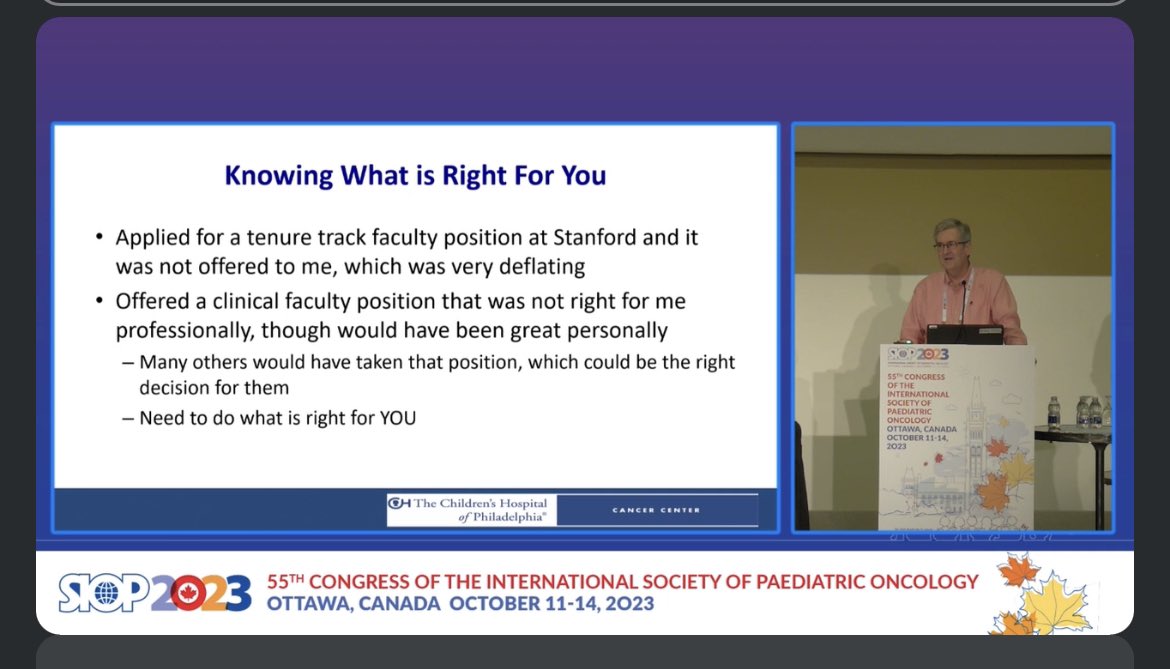 Alito1409's tweet image. From the title to the conclusions I use the right words! Dr. Stephen Hunger&apos;s journey has been very inspiring…

#siop2023ambassador
#SIOPcongress
@WorldSIOP @youngsiop