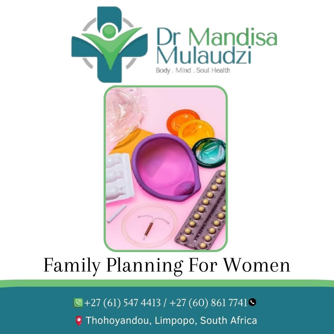 mandisamulaudzi's tweet photo. Family planning 
Contraceptives 

Book with Doctor Mandisa Mulaudzi in Thohoyandou for a script and medical advice

Dr Mandisa Mulaudzi is a General Practitioner and a Certified Aesthetician. 

To book:
0615474413

#VhuvhambadziDrive  #skin #drmandisamulaudzi https://t.co/ByIaIiRvlA