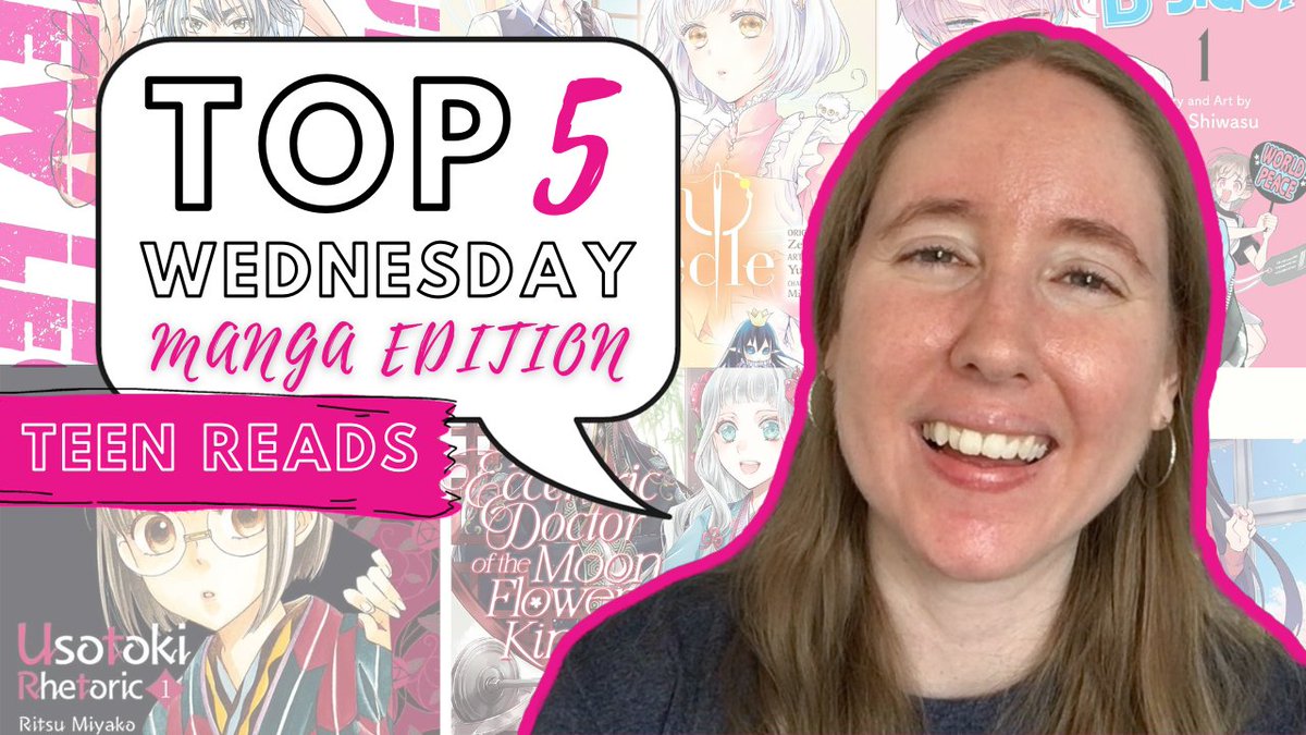 laura_a_grace's tweet photo. Happy #TeenReadWeek!!
I'm so excited for this #newvideo because I'm sharing manga titles that I think would be great to read during this amazing week that encourages teens to read as well as recommendations for teens who are looking to get into #manga!
https://t.co/WERkcx6ojy https://t.co/J8FzUK5N1O