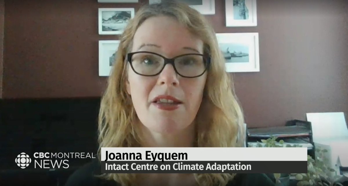 Joanna Eyquem emphasized the value of Montreal's "sponge street" design, a pivotal step to manage intense rainfall flooding. A commendable stride towards infrastructural adaptability in response to #extremeweather. 

Watch here (11m09s): cbc.ca/player/play/22…